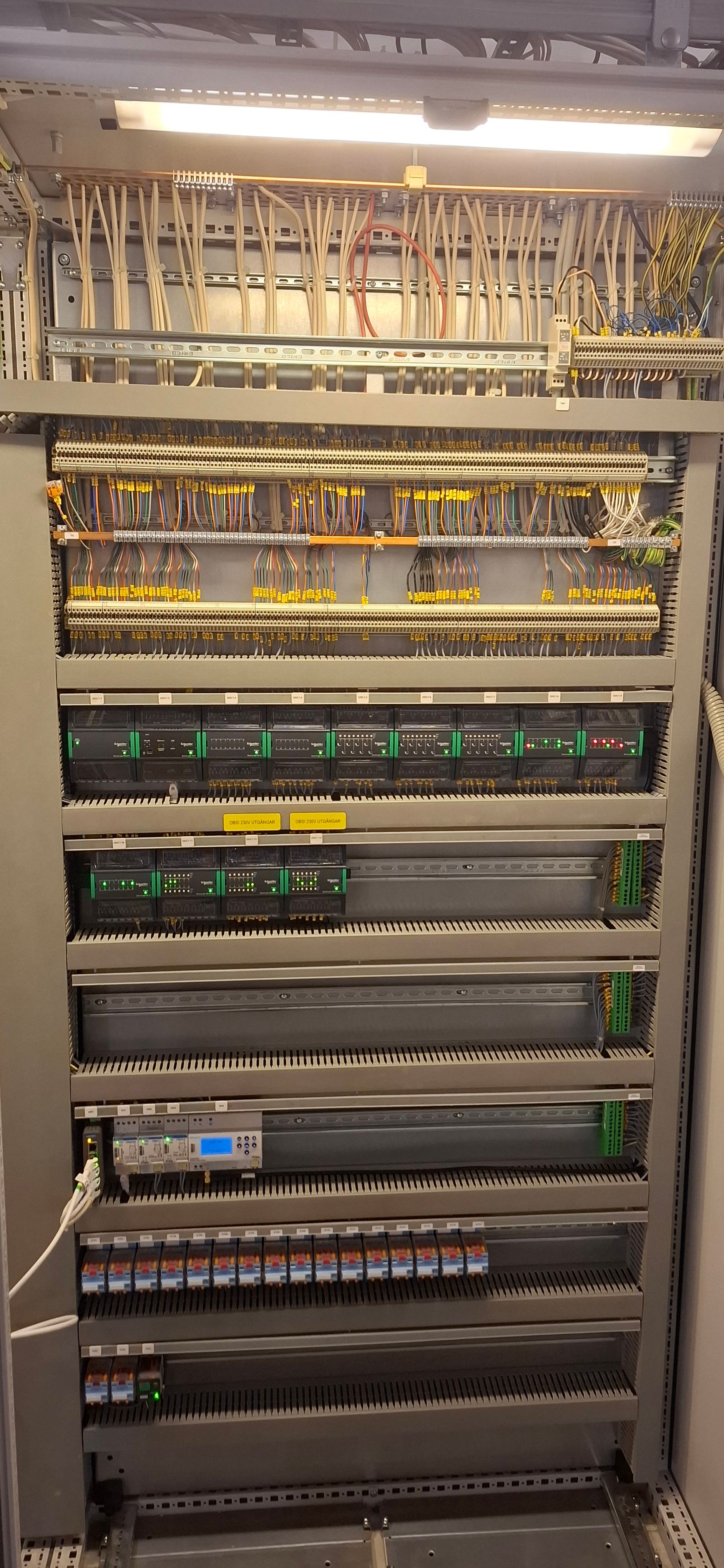 Modernisering av apparatskåp